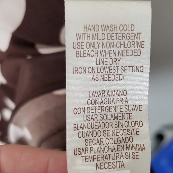 Sandra Darren Polka Dot Cap Sleeved Dress Size 8 - Picture 8 of 9